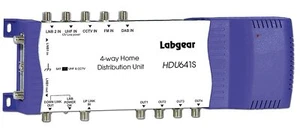 Labgear HDU641 TV, DAB, CCTV, UKW, SAT Verteiler Verstärker bis 4 Fernseher Neu - Bild 1 von 1