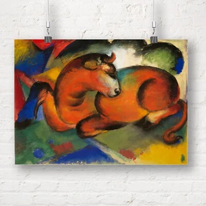 Franz Marc: The Red Bull. Fine Art Print/Poster - Picture 1 of 1