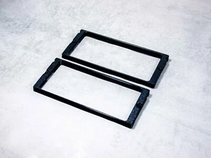 BMW e30 Early Standard Bumper Fog Light Outer Trim Mounting Bracket (1x)PAIR L+R - Picture 1 of 4