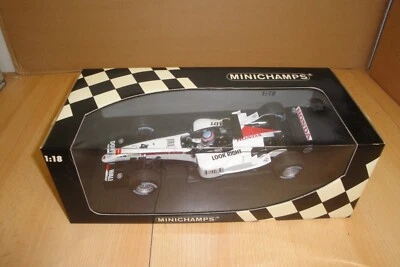 Minichamps (PMA) 1/18 B-A-R HONDA Showcar 2005 Formel 1 T.SATO Limided Neu  OVP  - Bild 1 von 4