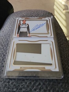 2022 National Treasures Racing Aric Almirola Auto Autograph Sheet Metal Booklet 