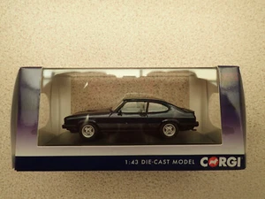Corgi Vanguards 1:43 VA10821 Ford Capri MK3 2.0s Cobalt Blue BNIB - Picture 1 of 20