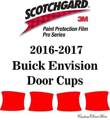3M Scotchgard Paint Protection Film Pro Series Clear 2016 2017 Buick Envision - Image 1 of 3