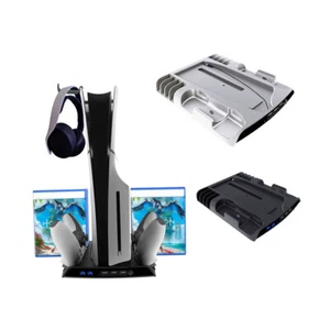 For PS5 slim host multifunctional heat dissipation base For P5 game controller - Picture 1 of 9