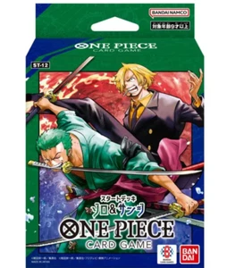 ONEPIECE gioco di carte Start Deck Zoro & Sanji ST-12 Giappone NUOVO - Foto 1 di 1