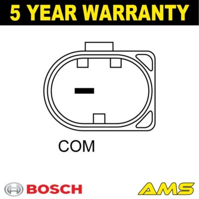 Fits BMW 3 Series 5 6 1 7 2.5 2.8 3.0 + Other Models Alternator Bosch - Image 1 of 4