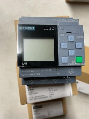 6ED1052-1FB08-0BA2 LOGO! 230RCE Display 6ED10521FB080BA2 Module SIEMENS NEW FS - image 1 of 4