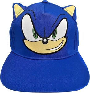Baseball Cap - Sonic the Hedgehog - Face Blue - Picture 1 of 3