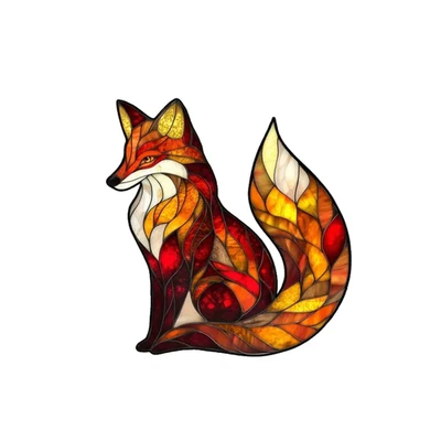 Red Fox Pin Brooch Pin Cartoon Pin Anime Jewelry Fox Acrylic