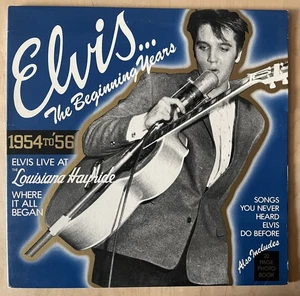 Elvis The Beginning Years 1954-1956 Gatefold LP - NO BOOKLET (VG+/VG+) - Bild 1 von 3
