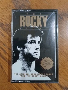 The Rocky Story Cassette SEALED Soundtrack Stallone Motor City Collection - Picture 1 of 6