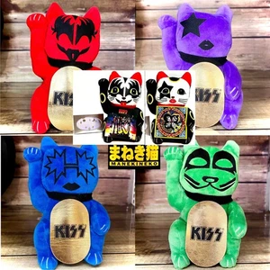 KISS × MANEKI NEKO Peluche / JUEGO COMPLETO 6 GATOS / Donki Edición Limitada De Japón - Imagen 1 de 16