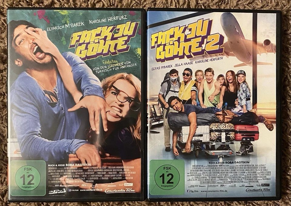 FACK JU GÖHTE 1 + 2 IM SET  Komödie mit Elyas M'Barek - 2 DVDs - Neuwertig - Bild 1 von 1