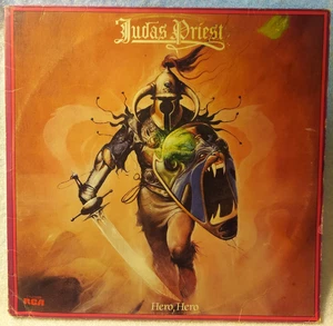 Judas Priest/Hero, Hero 🔥2X LP, Vinyl / RCA Label CYL2-5399/FAST,FREE SHIP/VG+ - Picture 1 of 10