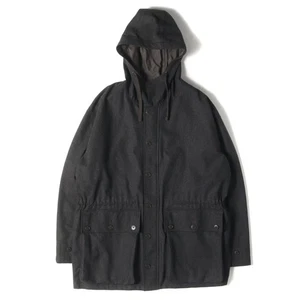 Pilgrim Surf Supply Clark Snow Parka Wool Blend Charcoal L Jacket Used - Picture 1 of 5