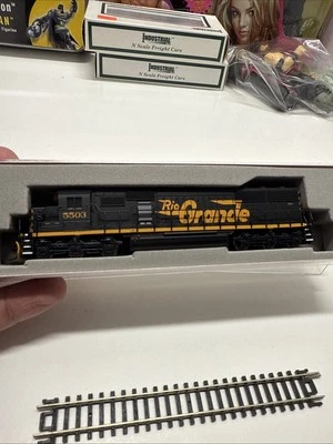 Atlas 49332 N-scale SD-50 Locomotive, Rio Grande 5503 Untested - Image 1 of 4