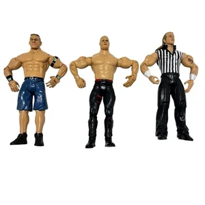 Lote de 3 figuras de acción de lucha libre JAKKS Pacific 2000 WWE - Imagen 1 de 7