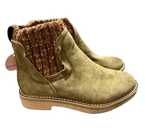 Stivaletti donna Comfortiva Rawnie Rich verde taglia 6 scamosciati maglione asta - Foto 1 di 5