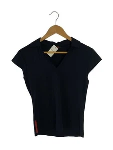 PRADA/Short-sleeved shirt/M/Nylon/BLK/Solid color - Picture 1 of 5