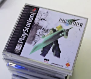 Geschützte Final Fantasy 7 PS1 Ersatzhülle OHNE DISCS Beschreibung lesen! - Bild 1 von 1