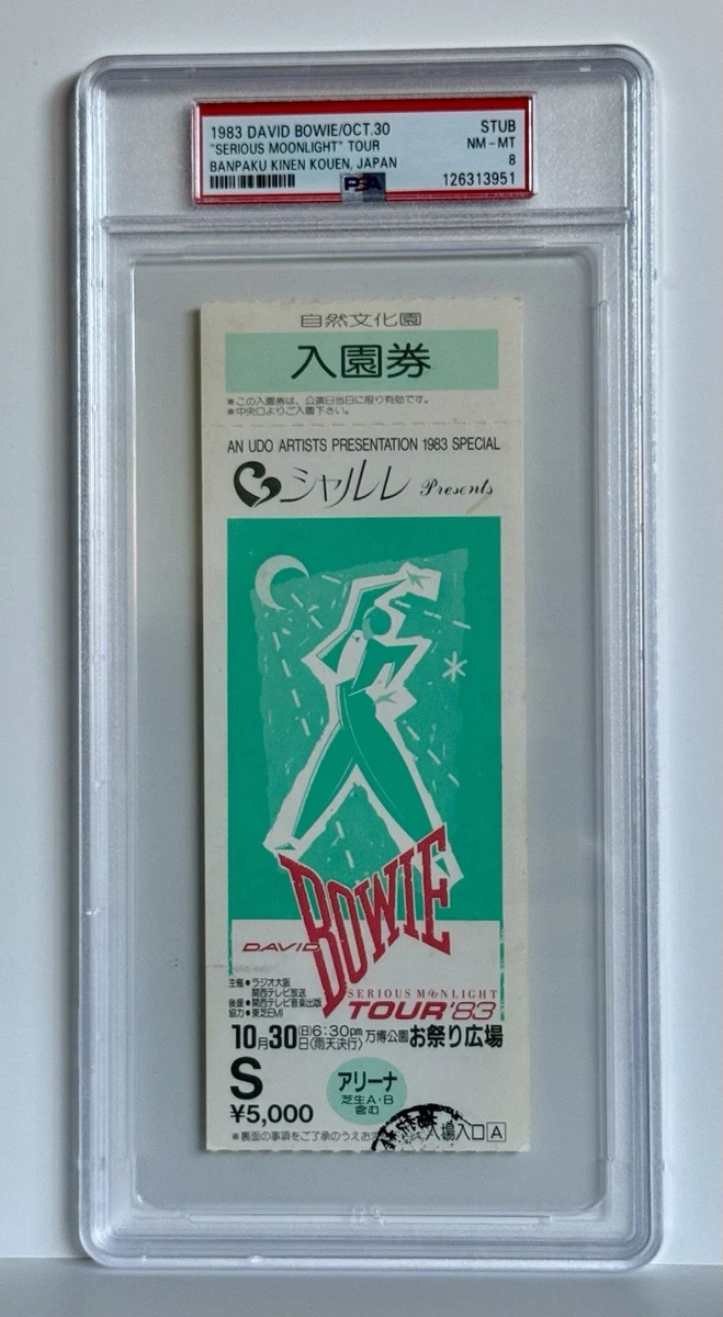 David Bowie Concert Memorabilia for sale | eBay