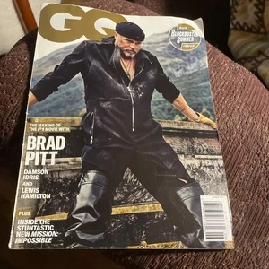GQ GENTLEMAN'S QUARTERLY SUMMER 2025 BRAD PITT LEWIS HAMILTON DAMSON IDRIS - Bild 1 von 1