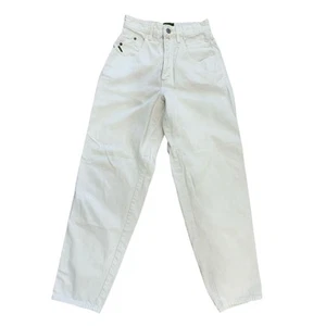 Esprit Y2K Vintage Carpenter Straight Jeans Women's 27 White Denim Light Wash - Picture 1 of 12