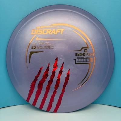 Discraft Ti Undertaker FW/Cntrl Drvr, McBeth 5X From-the-Edge Claw, 170-72g, New - Image 1 of 4