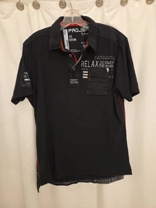 PROJEK RAW CO. Men's Size Large Shirt Graphic T No Limits More Fun - Picture 1 of 8