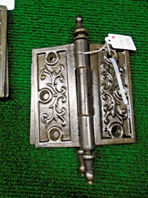 UN PAR DE BISAGRAS EASTLAKE VINTAGE 4" X 4" - JUEGO MUY BONITO (21298) Foto 1 de 4