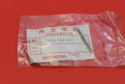 NOS Honda Headlight Screw CB450 CB500 CB550 CB750 CB900 PART# 33103-346-670 - Image 1 of 4