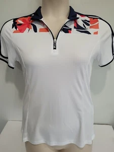 NWT Callaway Women’s 1/4 Zip Opti-Dry Golf Polo Shirt - Size Medium - Picture 1 of 5