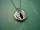 Fragrant Aromatherapy Locket - Angel Wings - Perfume Necklace - Special Gift