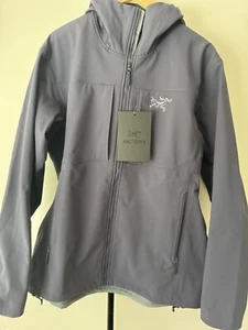 Arcteryx Gamma MX Hoody Jacket Mens Size Large Black Sapphire Full Zip Fleece - Picture 1 of 9