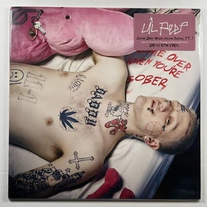 Lil Peep “Come Over When You're Sober Pt 1” LP/Pink Pinwheel 45RPM Spotify Excl. - Picture 1 of 3