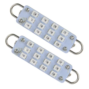 2xBlue Map Dome LED Interior Light Fit for Chevy Silverado GMC Sierra 1988-98 cv - Picture 1 of 4