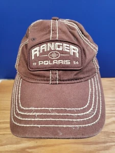 Polaris Ranger Brown Baseball Cap/Hat, Smaller with adjustable Strap - Picture 1 of 7