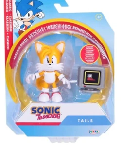 Sonic The Hedgehog  Tails Action Figure with Item box TV by Jakks Brand NEW - Picture 1 of 1