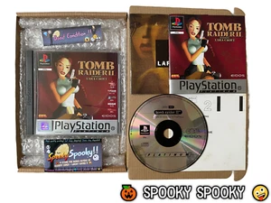 Tomb Raider II PS1 Platinum - UK PAL GC CIB with Reg - High Quality Packing - Picture 1 of 12