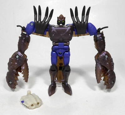 HASBRO VTG 1997 TRANSFORMERS BEAST WARS TRIPREDACUS SEA CLAMP 100% COMPLETE - Image 1 of 4