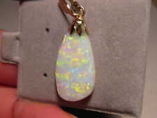 5.1 ct.  Opal Pendant , solid 14 k Yellow Gold