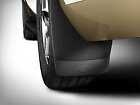 Mud Flap-Splash Guards - Molded - Rear - Black Grained with Bowtie Logo 19154409