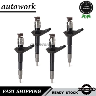4 piezas inyectores de combustible para Nissan Navara Pathfinder YD25 2007-2009 095000-6250 Foto 1 de 4