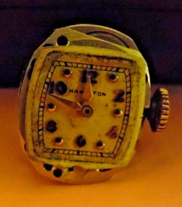 Hamilton 750 Watch Movement 17 Jewels "Parts/Repair" - Picture 1 of 2