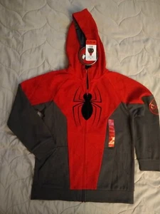 New Marvel Spider-Man Hoodie M10/12 New With Tags NWT - Picture 1 of 5