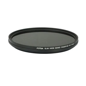Black FOTGA Slim Fader Variable Adjustable 55mm ND Filter ND2 to ND400 ND8 55 mm - Picture 1 of 7