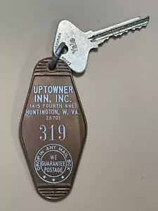 Uptowner Inn Hotel Motel Zimmer Schlüsselanhänger & Schlüssel Huntington West Virginia #319 - Bild 1 von 2