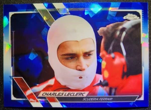 2021 Topps Chrome Formula 1 Sapphire Edition Charles Leclerc #25 (C) - Picture 1 of 2