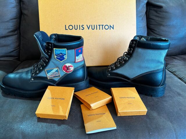 Louis Vuitton x NBA Oberkampf Ankle Boot Black Hombre - 1A8EMU - MX
