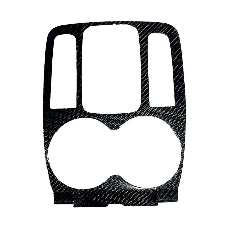 Acabamento da tampa do painel de câmbio de engrenagens de fibra de carbono seca para Maserati GranTurismo 2008-2019 - Imagem 1 de 3